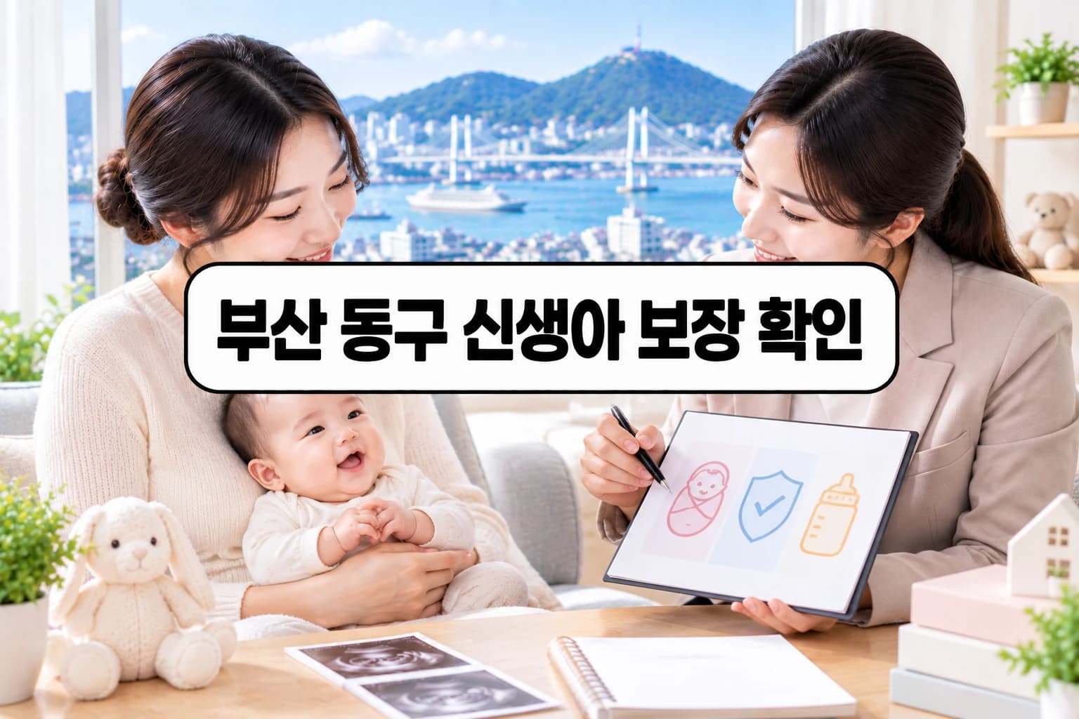 동구 신생아 보장 확인 정보 이미지