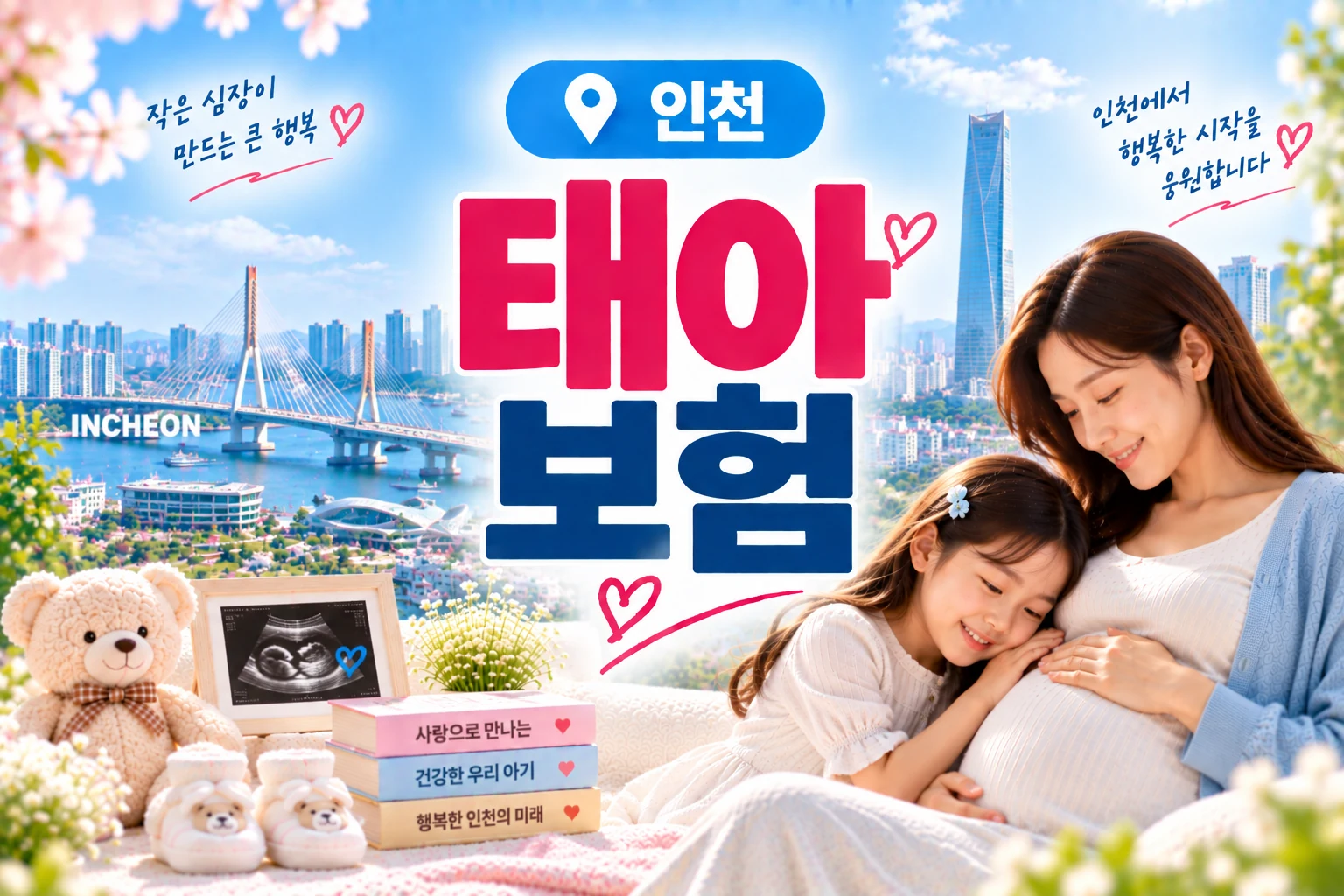 인천 보장항목 체크리스트를 살펴보는 예비부모 - 인천 신생아 보장 확인